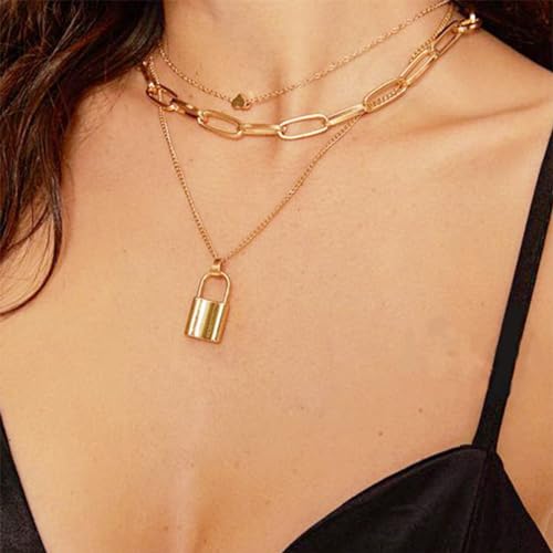 69 Pieces Gold Jewelry Set for Women Girls