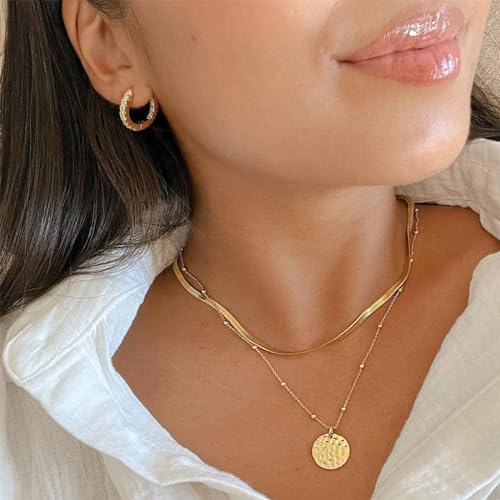 69 Pieces Gold Jewelry Set for Women Girls