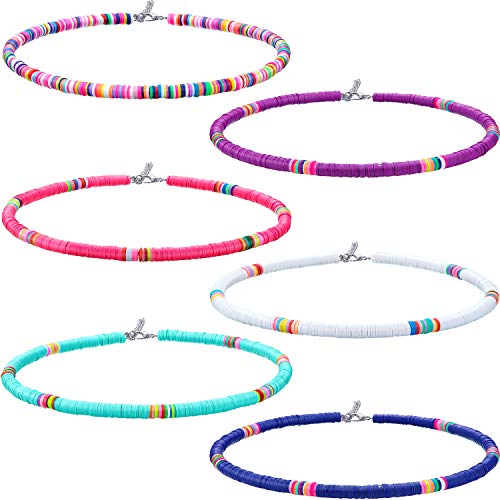Colorful Beaded Choker Necklace Set for Women