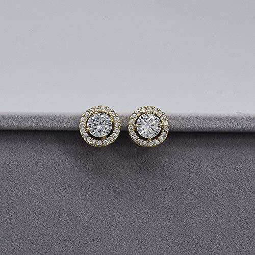 Gold Round Jewelry Set for Women - Bridal & Party
