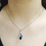 Opal Necklace and Earrings Set for Mother's Day