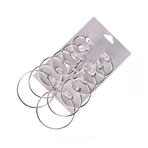 AJ DEFIRO Bronze Hoop Earring Set Women Jewelry