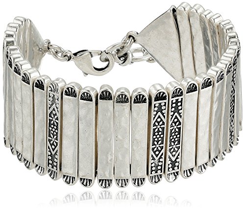 Lucky Brand Silver Statement Link Bracelet