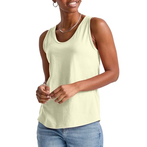 Hanes Originals Cotton Tanks for Women, Relaxed Fit