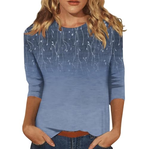 YUTANRAL Boho Graphic Tees Summer Tops Women 2024