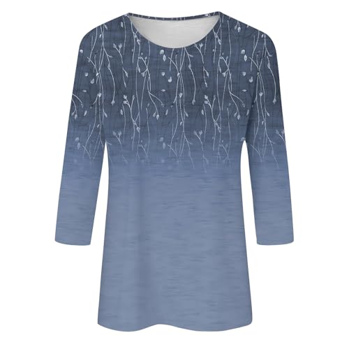 YUTANRAL Boho Graphic Tees Summer Tops Women 2024