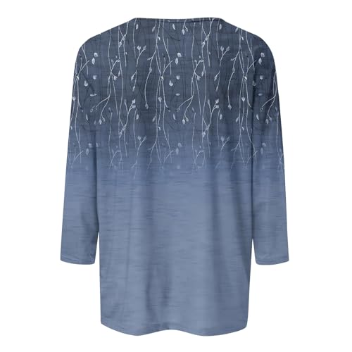 YUTANRAL Boho Graphic Tees Summer Tops Women 2024