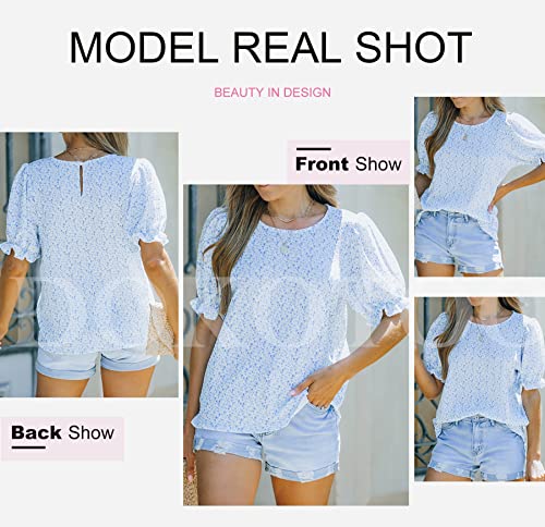 2024 Summer Floral Print Boho Tunic Top Women's Blouse