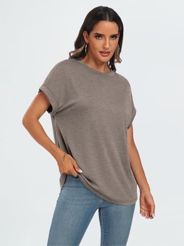 AUTOMET Womens Casual Oversized T Shirt Summer Outfit