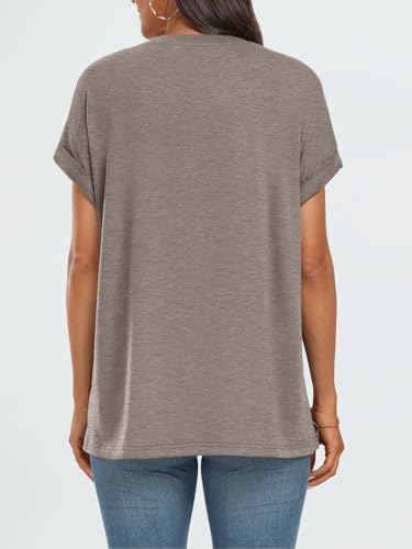AUTOMET Womens Casual Oversized T Shirt Summer Outfit