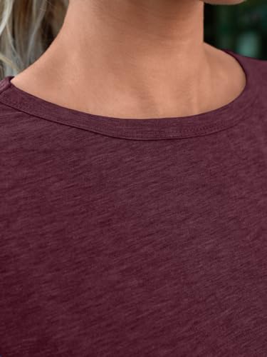 Automet Women's Crewneck Summer Tee - Short Sleeve