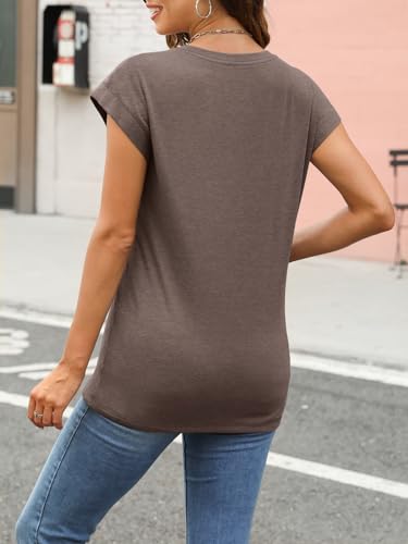 Womens Plus Size Summer Tops Business Basic Shirts