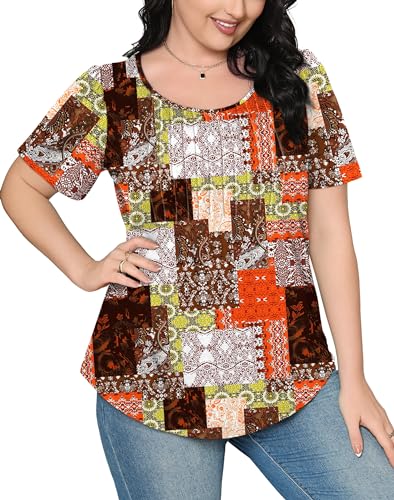 Women's Loose Puff Sleeve Summer Blouses - Boho Style