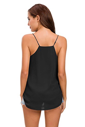Evera B Womens V Neck Camisole Tank Top