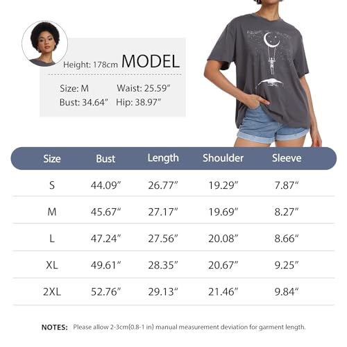 Sunflower Print Crew Neck Oversized Graphic Tee - Khaki