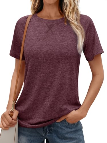 AUTOMET Women's Dressy Casual Loose Fit Tunic Tee