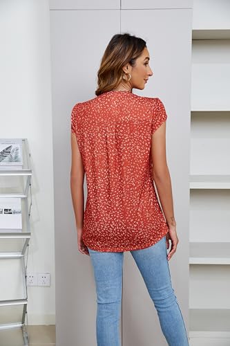 Blooming Jelly Plus Size Floral Tunic Blouse