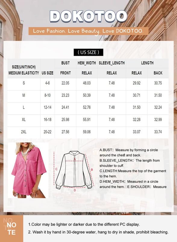 Waffle Knit Bell Sleeve Button-Up Shacket for Women