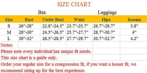 OQQ Women's Seamless Ribbed Leggings & Sports Bra Set