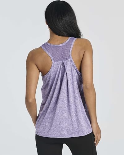 5 Pack Women's Racerback Athletic Tank Tops