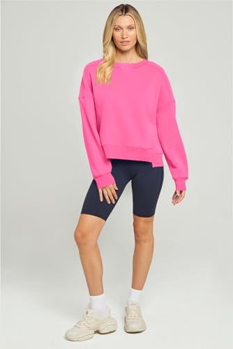 MEROKEETY Women's Y2K Rose Crop Workout Hoodie