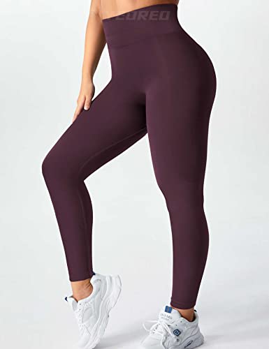 YEOREO Women's High Waisted Scrunch Leggings