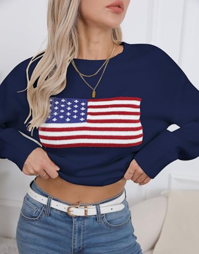Alsol Lamesa Women's Heart Sweater Long Sleeve Pullover