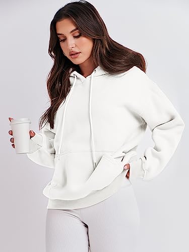 Oversized Fleece Hoodie for Trendy Fall Fashion