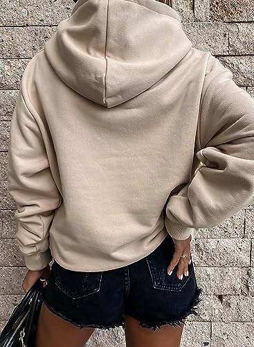 SHEWIN Women's Lightweight Casual Pullover Hoodie