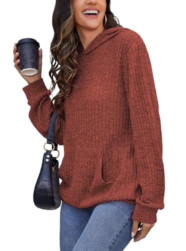 Caramel Oversized Pullover Hoodie with Kangaroo Pocket