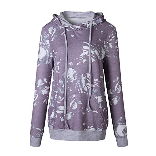 Barlver Women's Cowl Neck Hooded Sweatshirt Top
