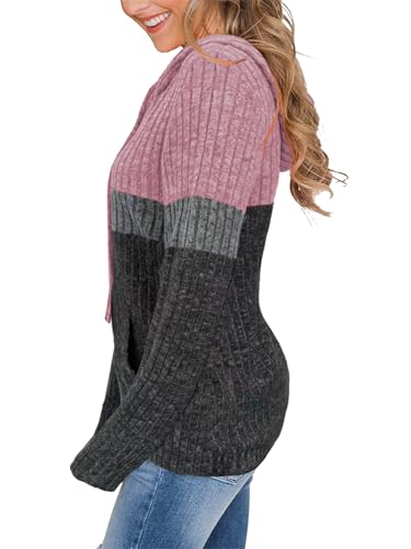 MixShe Women's Long Sleeve Hoodie Sweatshirt Tops