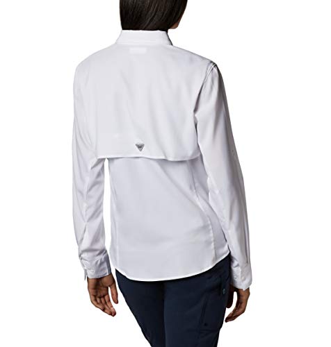 Columbia Women's PFG Tamiami II Shirt in White