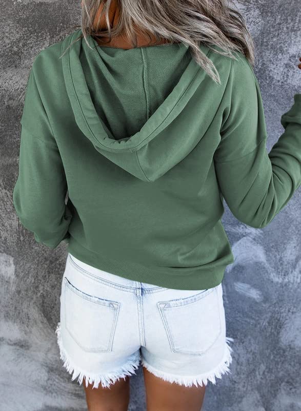 Dokotoo Women's Casual Hooded Sweatshirt with Pockets