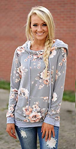Barlver Women's Cowl Neck Long Sleeve Hoodie