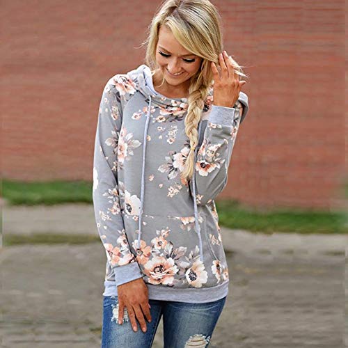 Barlver Women's Cowl Neck Long Sleeve Hoodie
