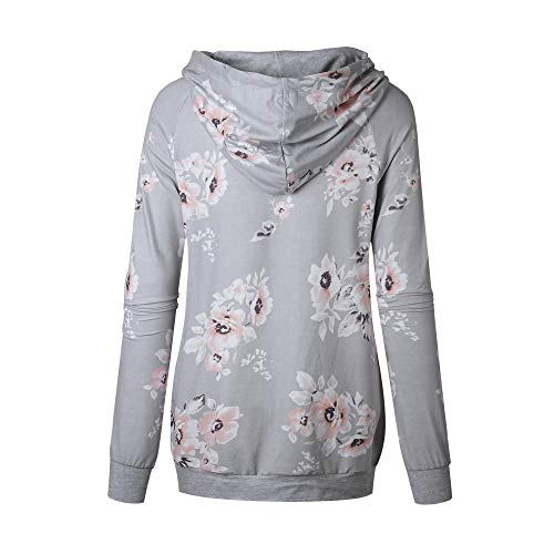 Barlver Women's Cowl Neck Long Sleeve Hoodie