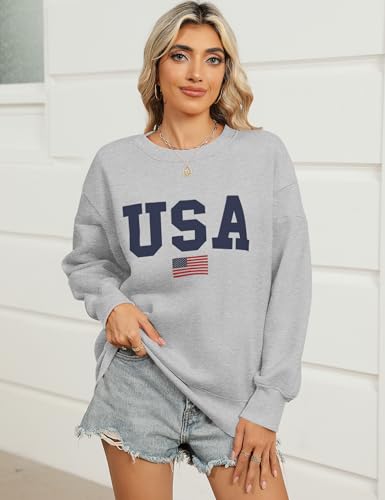 Micoson Women's Casual Graphic Fall Sweatshirts