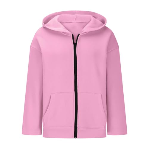 Oversized Women's Zip-Up Hoodie with Pockets