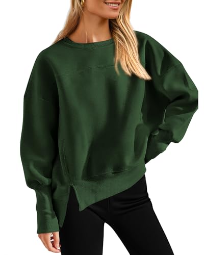 BTFBM Women's Dark Green Long Sleeve Sweatshirt
