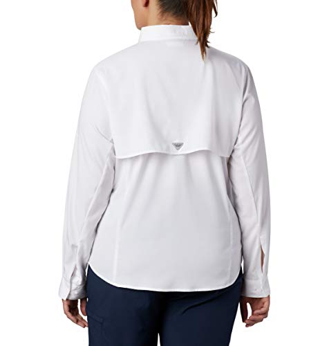 Columbia Women's PFG Tamiami II Shirt in White