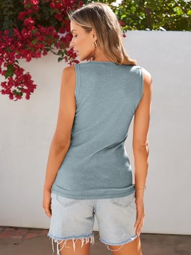 3 Pack Women's Ribbed Tank Tops - Summer Styles