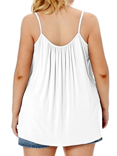 Plus Size Women's Flowy Camisole Tank Top