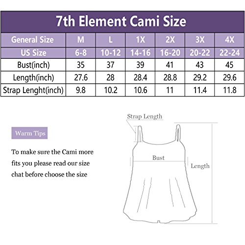 Plus Size Women's Flowy Camisole Tank Top