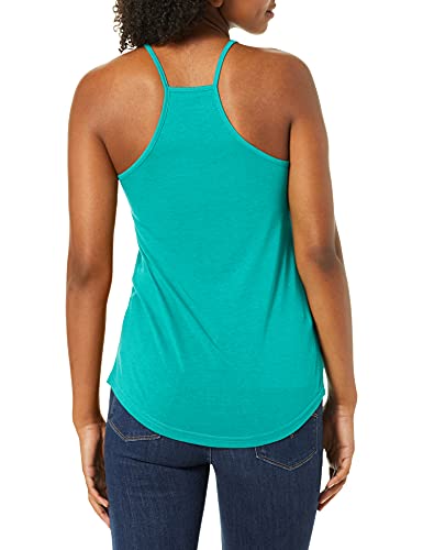 Teal Racerback Knit Cami Tank Top for Juniors