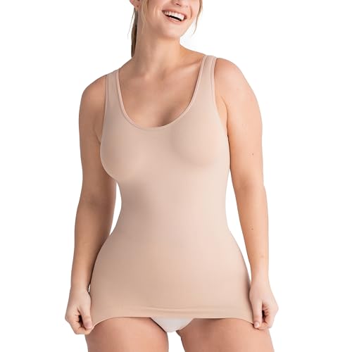 SHAPERMINT Tummy Control Compression Cami Top