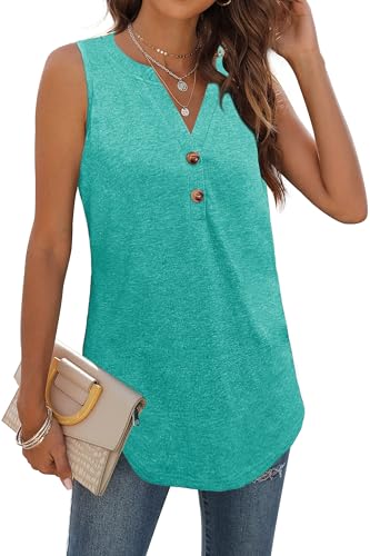Trendy Women's Sleeveless V-Neck Tank Top