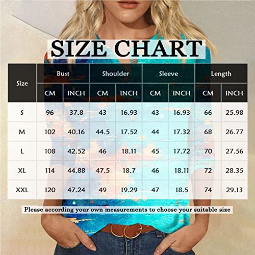 Trendy Women's 3/4 Sleeve Button Down Tops