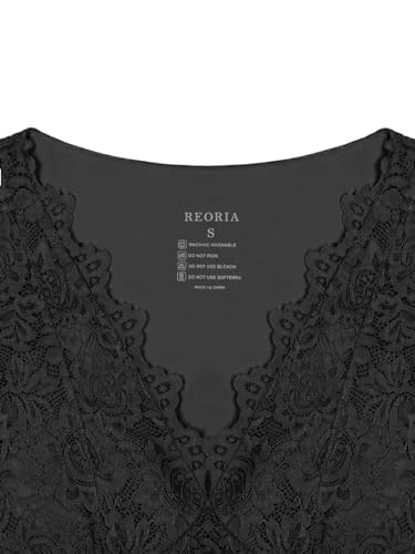 Reoria Women's Trendy V-Neck Summer Tank Top