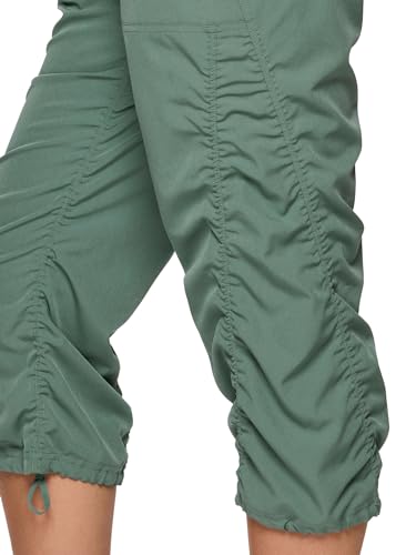 Sea Green RBX Active Joggers Capri Pant Women